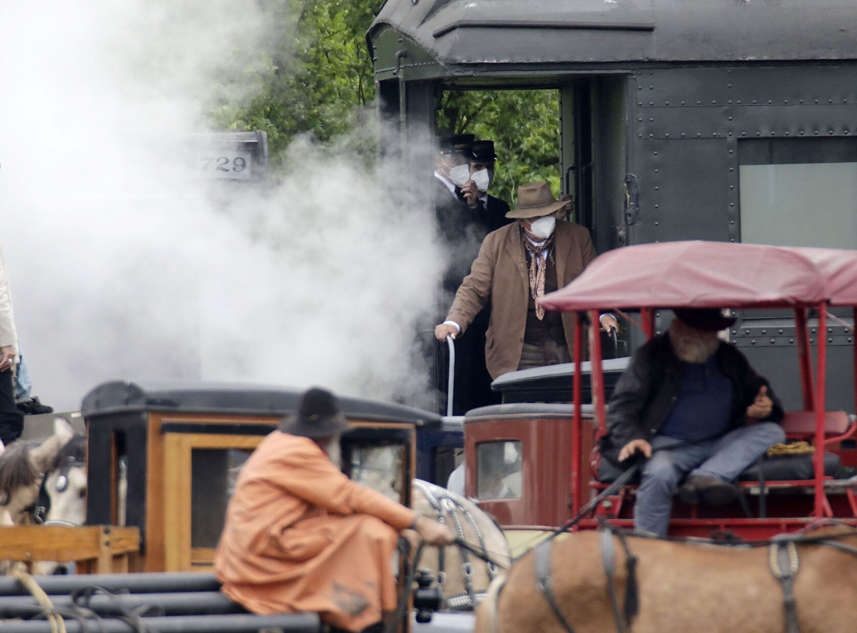 Flower Moon Filming